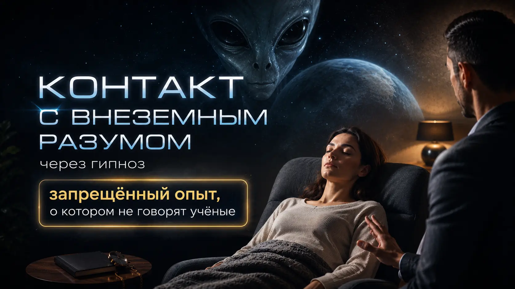 Как гипноз используется для контакта с внеземным разумом